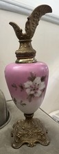 Pink & White Floral Ceramic Vase picture