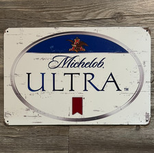 Michelob Ultra Beer 8 x 12 Vintage Novelty Metal Sign New picture