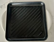 Le Creuset White Cast Iron Enamel  Grill Pan Never Used -  picture