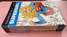 DC Comics - Lot (6) Coloring Books Wonder Woman, Harley Quinn, Joker, Supergirl picture