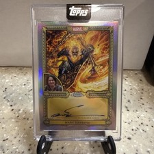 2026 Topps Marvel Mint ENCASED Ghost Rider AUTO Marc Silvestri picture