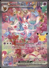 Pokémon SIR Sylveon Ex 153/128 30th celebrations picture