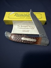 VTG 1990 Remington UMC R870 Shotgun Commemorative Knife 11-87 Auto 870 Pump NIB picture