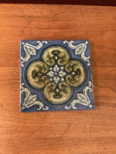 Vintage LaCampanella 6” Italian Ceramic Art Tile Trivet/Wall Hanging  picture