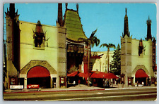 Hollywood, California - Grauman's Chinese Theatre - Vintage Postcard - Posted picture