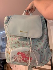 Brand New W/Tags Loungefly Disney The Little Mermaid Ariel Sea Slouch Backpack picture