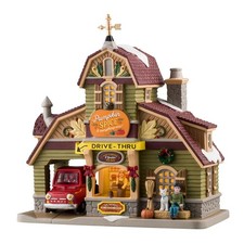 Lemax Harvest Crossing Village Pumpkin Spice & Everything Nice Coffee Shop 45241 picture