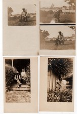 11 EARLY POSTCARDS JERGENSON FAMILY  Setauket  Long Island New York 9 RPPC picture