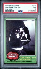 1977 Topps Star Wars The Dark Lord of the Sith #217 NM PSA 7 picture
