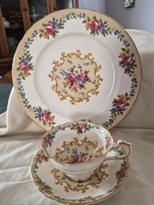 VINTAGE JACOBEAN FINE CHINA TEA SET picture