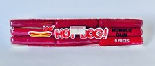 RARE Vintage 1984 Leaf HOT DOG Bubble Gum Cello Pack 6” candy container SEALED picture