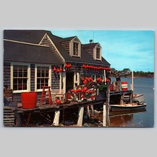 Postcard of Colorful Maine Lobsterman's Shack picture