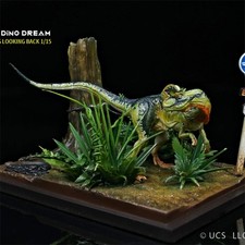 DINO DREAM 1/15 Dilophosaurus Jurassic World Dinosaur Statue Model New In Stock picture