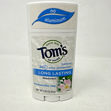 Tom's of Maine Long Lasting Deodorant Natural Honeysuckle Rose Discontinued NOS picture