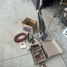 Vintage 1960 Kirby 516 Upright Vacuum Cleaner With Attachments & Manual - LN picture