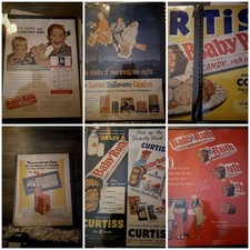 Ultimate Vintage Baby Ruth Archive Lot 1928-1960s Ads Rare Display Box Curtiss picture