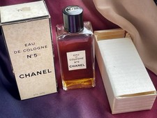 Vintage Chanel No 5 Paris Eau De Cologne 4oz Full Unused picture