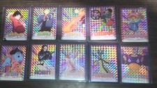 Rare Set Hits One Piece Lot Of 10 Holo Sticker Cards Featuring Straw Hat Crew picture