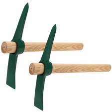 MANCHAP 2 PCS 17.7 Inch Garden Pickaxe Mattock, Small Garden Pick Axe Tool wi... picture