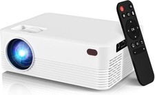 Mini Portable Projector with Wifi and Bluetooth, Native 1080P Full HD picture
