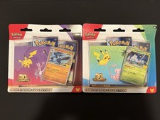 Pokemon 30th Celebration Tech Sticker Collection 2 Pack picture