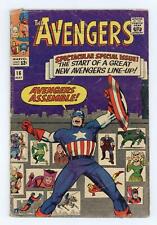 Avengers #16 FR 1.0 1965 picture