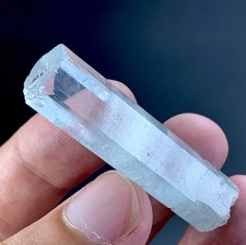 65 Carat Aquamarine Crystal Specimen From Skardu Pakistan picture