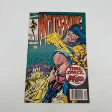 Wolverine #53 Marvel Comics Marc Silvestri Newsstand 1990 picture