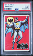 1966 The Batman Black Bat PSA 6 (MK) Batman Rookie Beautiful Eye appeal RC picture