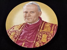 Vintage Pope John Paul II Collector Plate by Johann Sollmann - Catholic -Germany picture