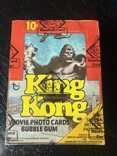 1976 Topps KING KONG WAX BOX TOPPS BBCE Sealed And Certified picture