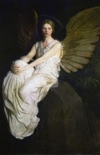 Abbott Handerson Thayer: Stevenson Memorial (1903) Fine Art Postcard NEW picture