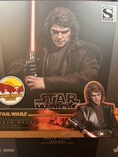 Hot Toys Star Wars Revenge Of The With Darth Vader Mustafar Artisan DX49AE 1/6 picture