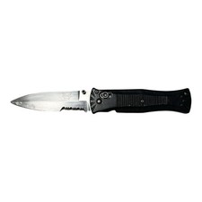 Vintage Balisong Benchmade Mel Pardue 530 Pocket Knife Satin Combo Edge AXIS picture