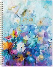 2024-2026 Monthly Planner/Calendar - JUL 2024 - JUN 2026, 9'' × 11'', Multi  picture