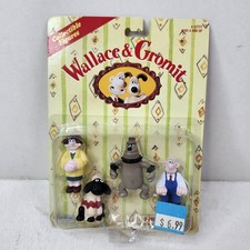 Vintage Wallace & Gromit Collectible Figures Irwin Toys #57777 MOC New picture