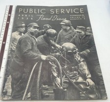 The Great Pittsburg Flood April 1936 Pittsburgh Flood Public Service Magazine picture