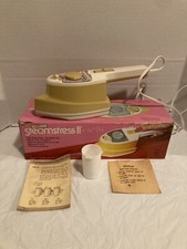 Vintage 70s Osrow Steamstress II Lightweight Steam Press Iron Complete picture
