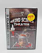 Weird Science Theater - Three Classic- Vintage movies- Brand New picture