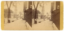 SOUTH CAROLINA STEREOVIEW - Charleston - Street Scene - 1860s picture