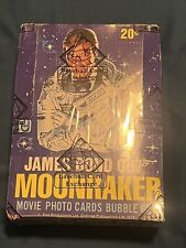 1979 TOPPS MOONRAKER JAMES BOND 007 BBCE WRAPPED UNOPENED WAX BOX picture