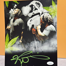 Ricky Williams Dolphins Signed 8x10 smoking JSA certified  picture
