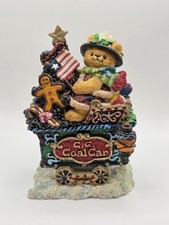 Vintage Crinkle Claus Collectible Train Coal Car 1997 Limited Edition 660201 picture