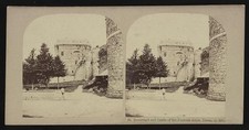 Photo:Dinan France 1850s Boulevard Castle of the Duchess Anne Stero View picture