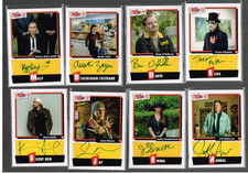 2022 Zerocool Clerks 3 White Bordered Autograph Set of 8 - Kevin Smith, Mewes + picture