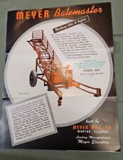 Vintage Meyer Balemaster Model 400 Sales Brochure Previously Owned  picture