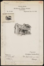 Michigan Carbon Works Homestead Fertilizers Trade Mark 1890s Illustration picture