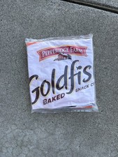 VTG Pepperidge Farm Goldfish Hanging Inflatable Promo Store Display Sealed NOS picture