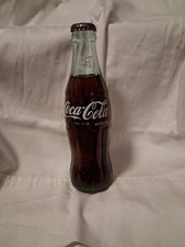 Vintage Coca Cola Coke Glass Bottle Return for Deposit Full 6.5 fl ozs picture