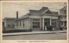 Point Pleasant New Jersey NJ Post Office c1915 Postcard picture